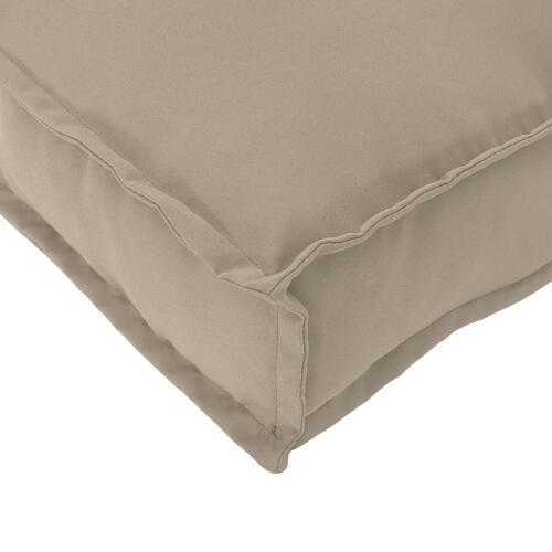 Udendørs Pude Taupe Polyester 140 cm lang Slidstærk