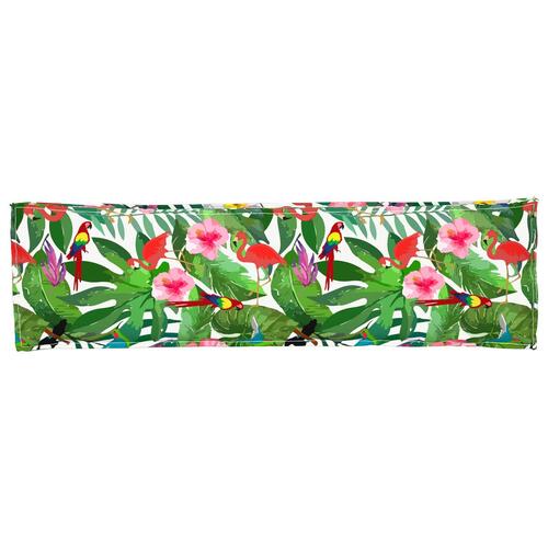 Pude Tropisk Jungle Polyester 140 x 40 x 8 cm Aftagelige Betræk