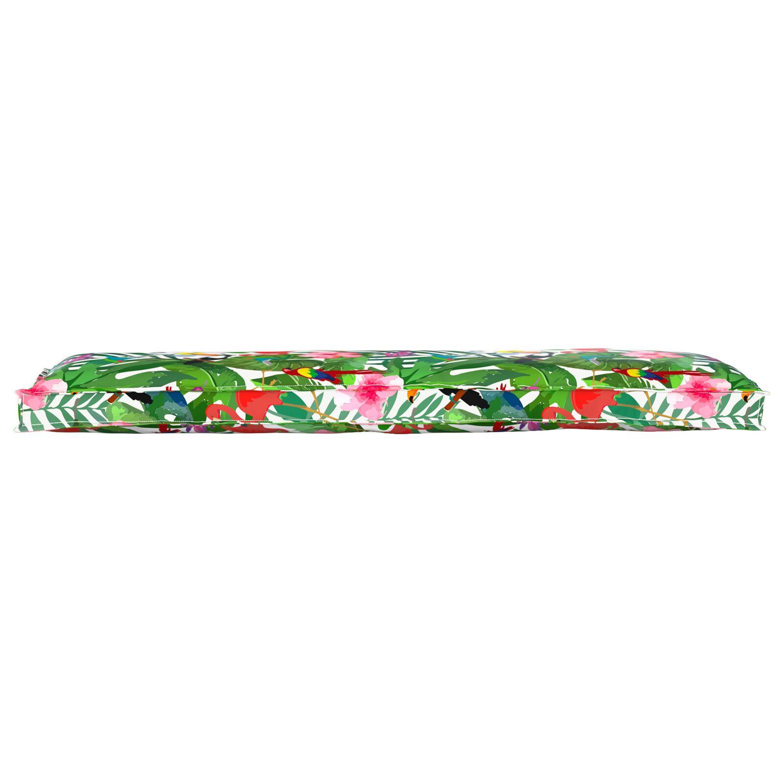 Udendørs Pude Tropisk jungle Polyester 150 x 40 x 8 cm