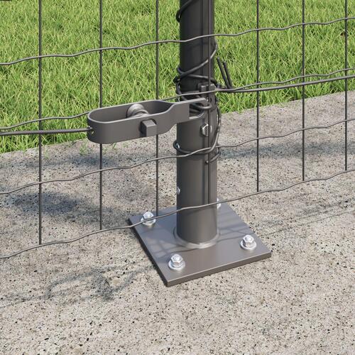 Hegn Stolper Sæt 26 stk Grå Beton 3.2 x 3.2 x 78.5 cm Holdbare