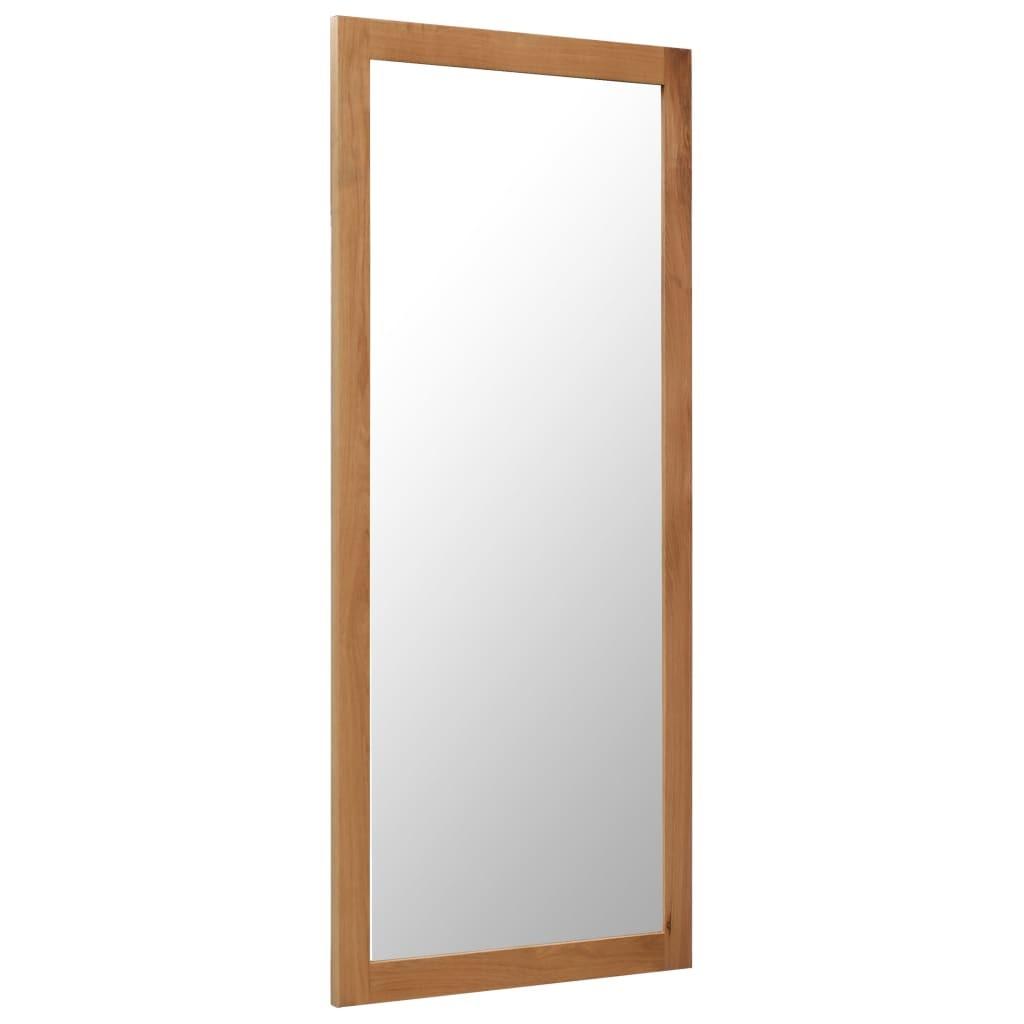 Spejl 50 x 140 cm massivt egetræ