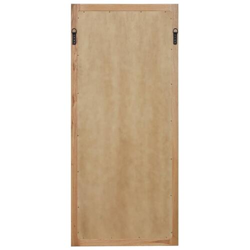 Spejl 50 x 140 cm massivt egetræ