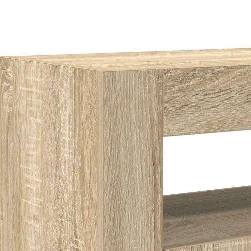 Skab Sonoma egetræ MDF 116 x 30 x 75 cm Skab Rektangulært