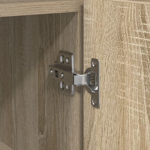 Skab Sonoma egetræ MDF 116 x 30 x 75 cm Skab Rektangulært