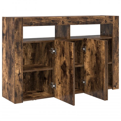 Sideboard Røget Eg Ingeniørtræ 116 x 30 x 75 cm