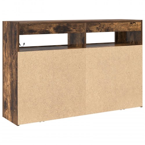 Sideboard Røget Eg Ingeniørtræ 116 x 30 x 75 cm