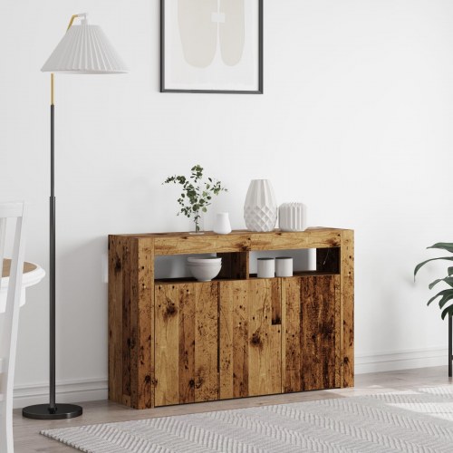 Sideboard Gammelt træ Konstrueret træ 116 x 30 x 75 cm Sideboard