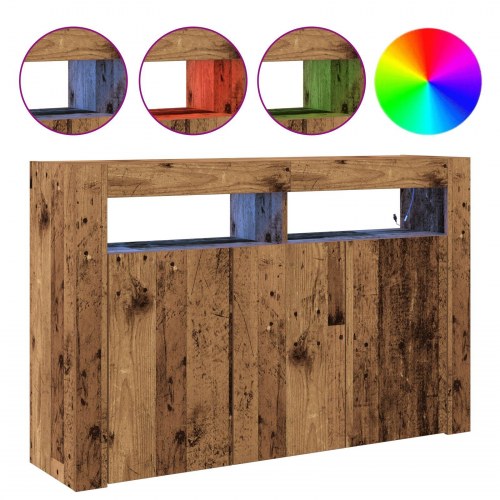 Sideboard Gammelt træ Konstrueret træ 116 x 30 x 75 cm Sideboard