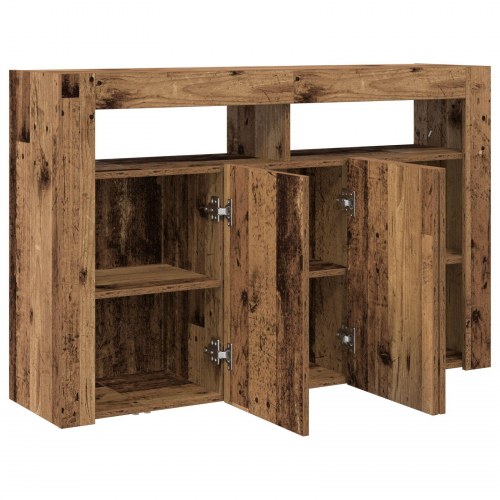 Sideboard Gammelt træ Konstrueret træ 116 x 30 x 75 cm Sideboard