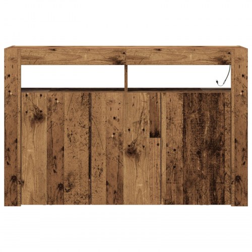 Sideboard Gammelt træ Konstrueret træ 116 x 30 x 75 cm Sideboard