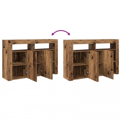 Sideboard Gammelt træ Konstrueret træ 116 x 30 x 75 cm Sideboard