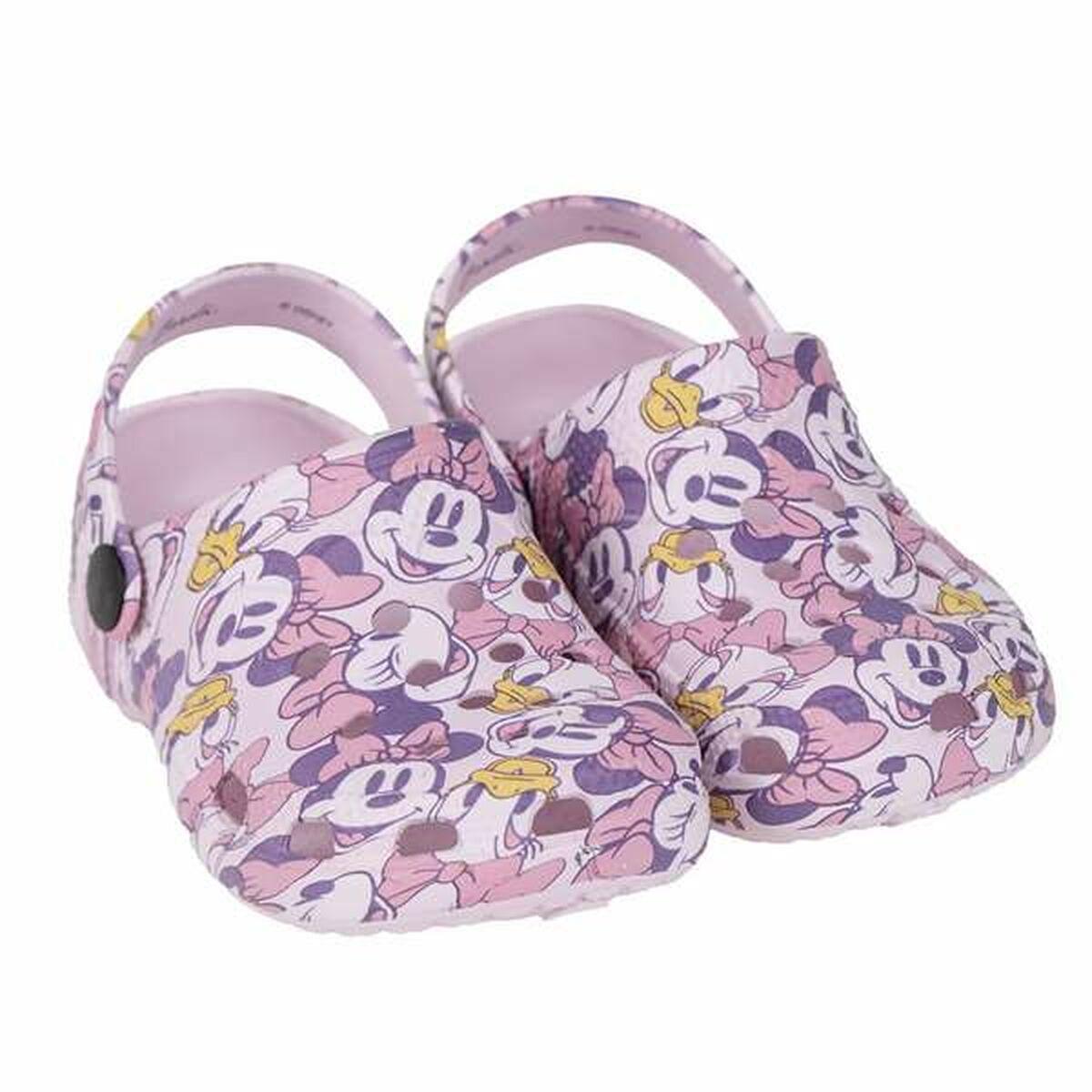 Træsko Minnie Mouse Pink Turkisblå + 3 år