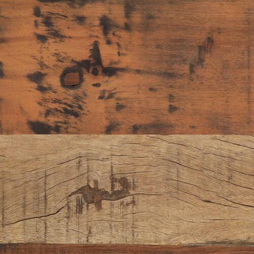 Bænk 110x35x46 cm Massivt Træ Genbrug