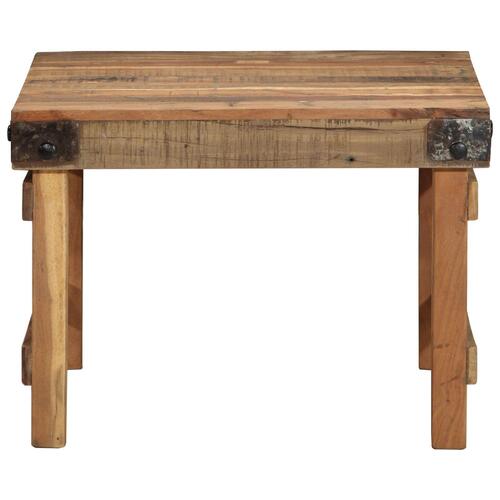 Sofabord 55x60x40 cm Massivt Genbrugt Træ