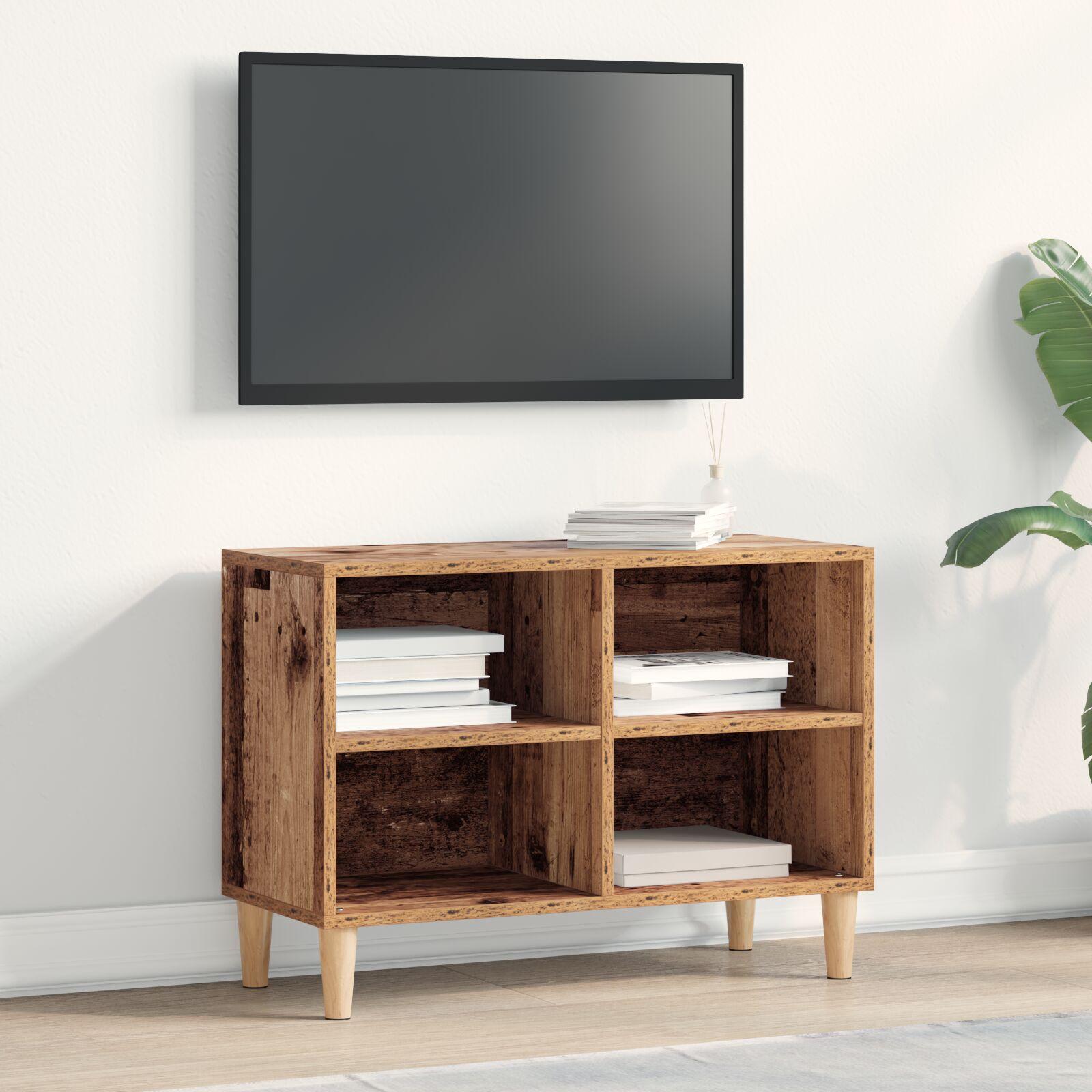 TV-skab Brun 69.5 x 30 x 50 cm Konstrueret træ