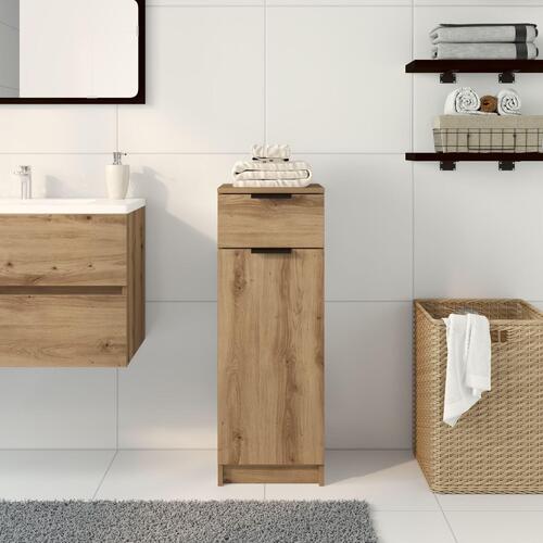 Badeværelseskab Artisan Eg 32x34x90 cm Konstrueret Træ