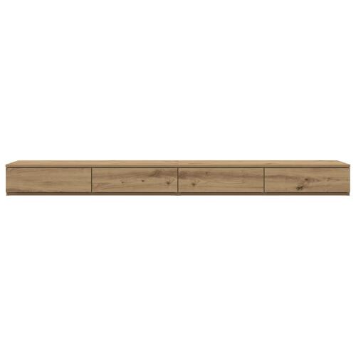 Senge Skuffer Artisan Eg 200x36,5x16,5 cm Konstrueret Træ