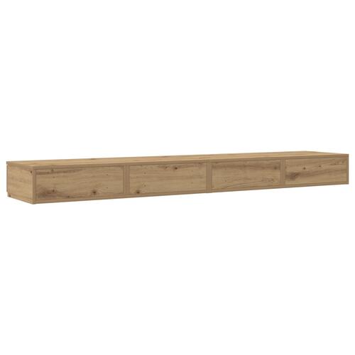 Senge Skuffer Artisan Eg 200x36,5x16,5 cm Konstrueret Træ