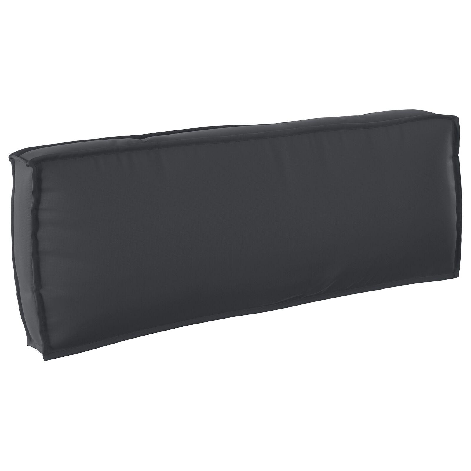 Palle Pudesæt 3 stk Sort 120 x 80 x 12 cm Oxford stof