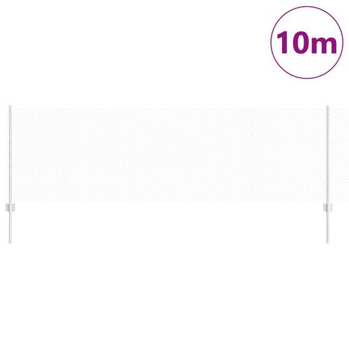 Hegnspæle 5 stk U-Kanal 80 cm Galvaniseret stål, Sekskantet hegn 0.8x10 m Galvaniseret stål