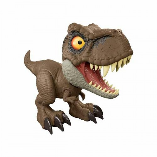 Actionfigur Mattel Jurassic World Roar Command T-Rex - brun, 21,59 × 22,23 × 10,16 cm