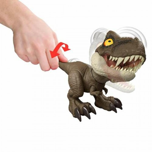 Actionfigur Mattel Jurassic World Roar Command T-Rex - brun, 21,59 × 22,23 × 10,16 cm