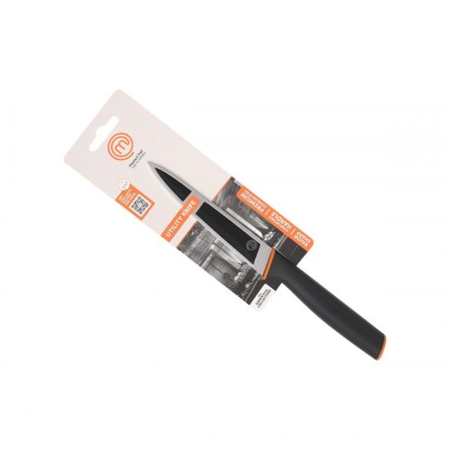 Køkkenkniv MasterChef - sort/sølv, 13 cm, multifunktionel (24 stk)