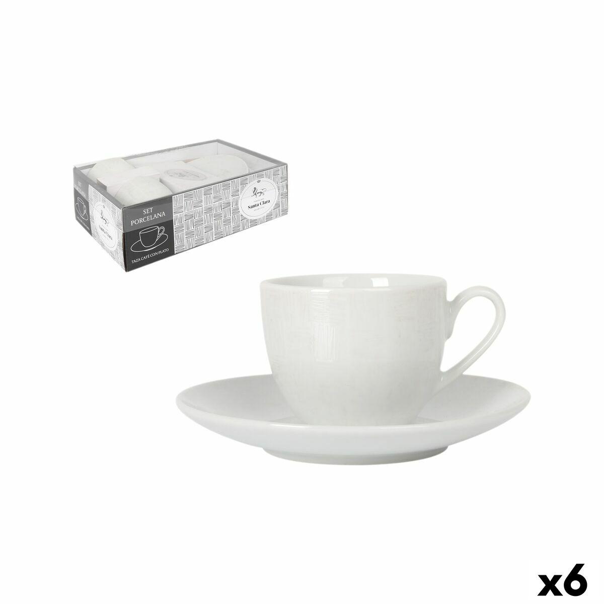 Kaffesæt Santa Clara 90 ml (6 enheder)