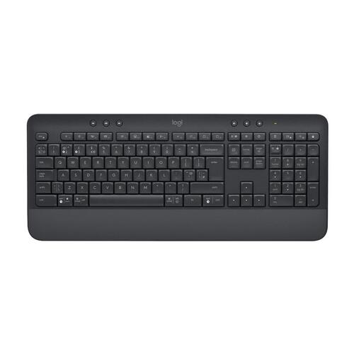 Tastatur og trådløs mus Logitech MK650 Grafit Engelsk QWERTY