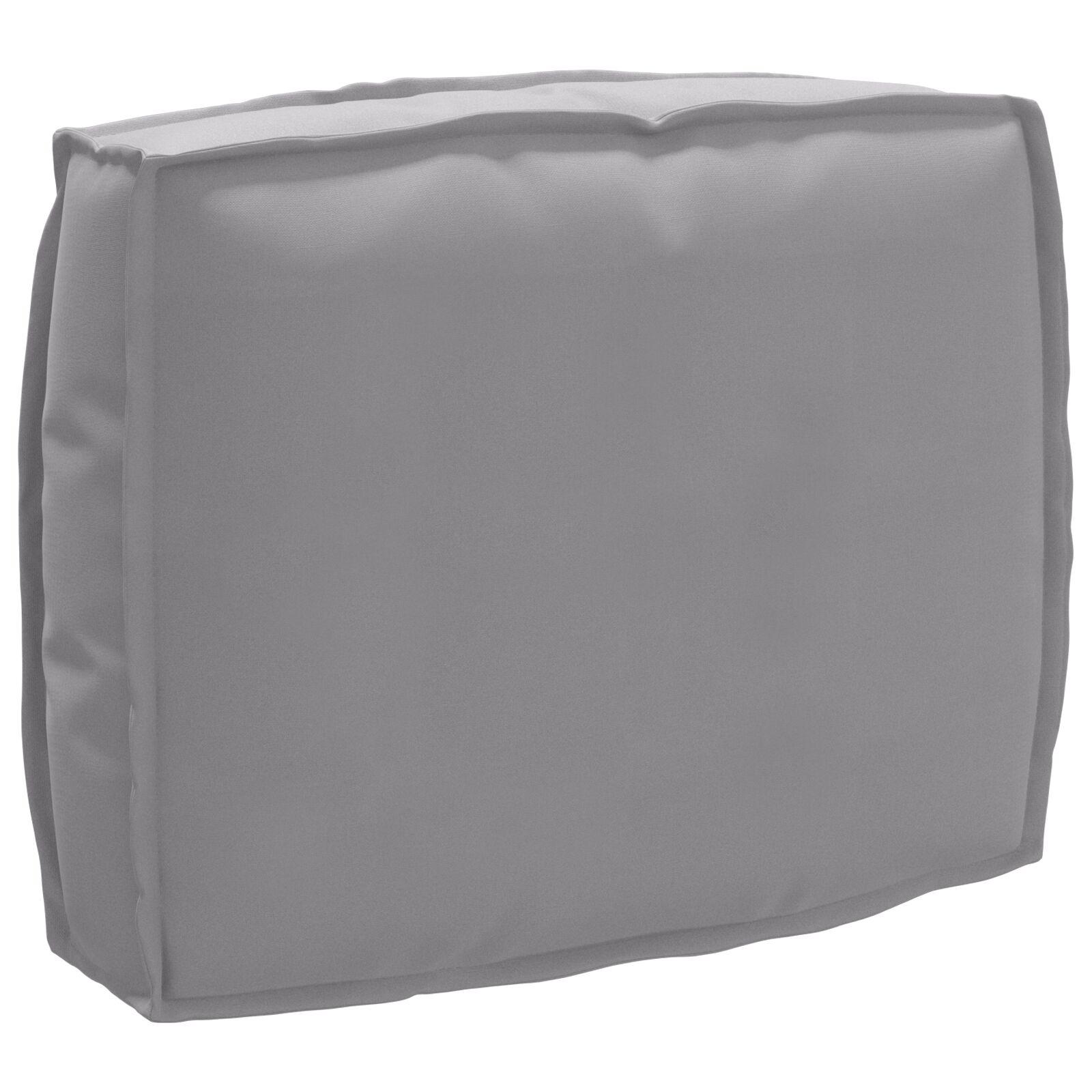Palle Pudesæt 2 stk Grå 50 x 50 x 12 cm Oxford stof