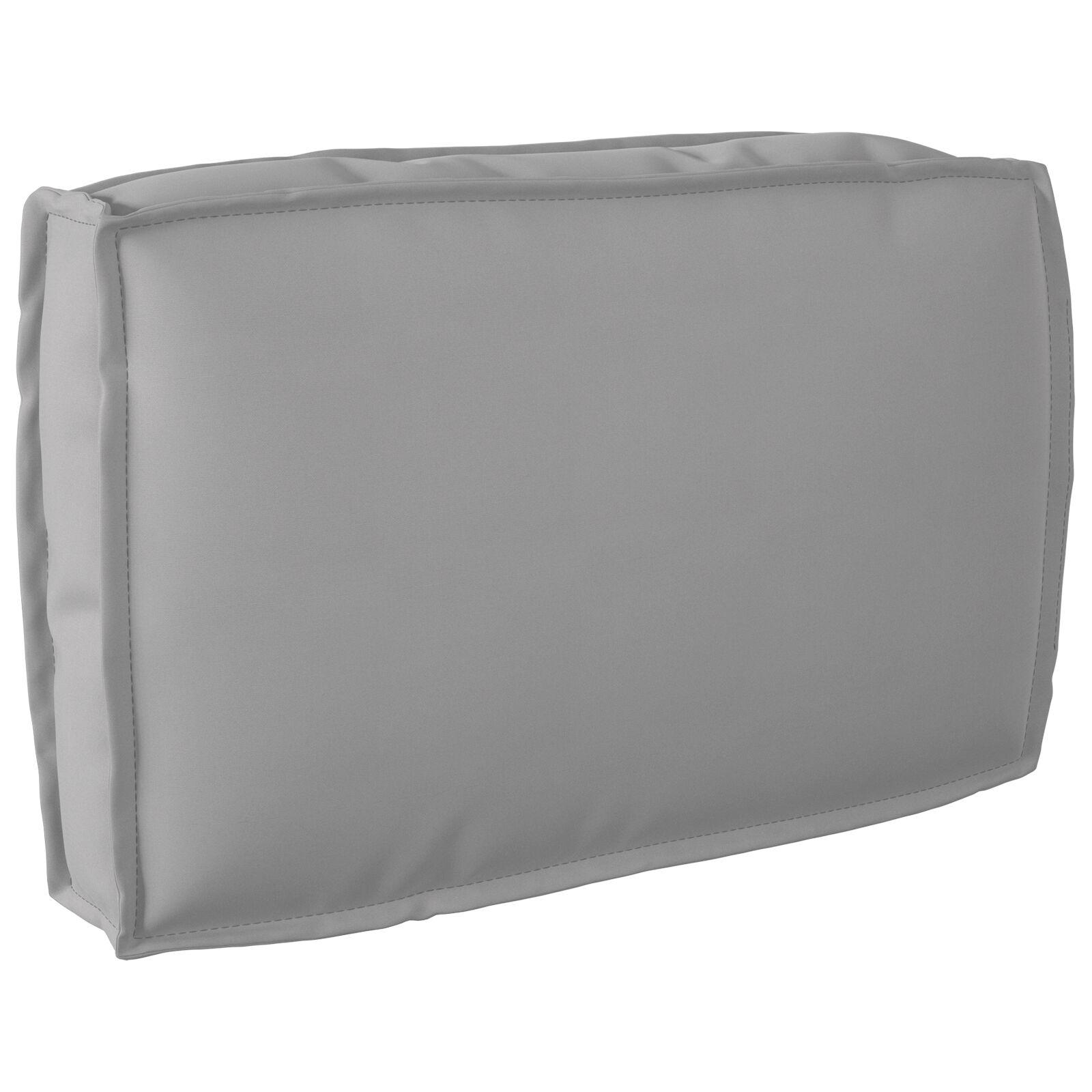Palle Pudesæt 2 stk Grå 60 x 60 x 12 cm Oxford stof