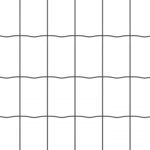 Euro Hegn Sæt Sæt af 2 Grå Galvaniseret stål Stor Slidstærk
