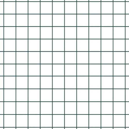 Indhegning Pæl Sæt 2 stk Grøn Stål, PVC 10 x 1.5 m Slidstærk