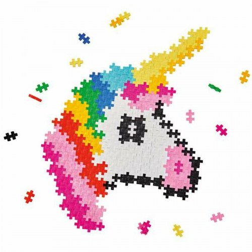 Puslespil til børn Lúdilo Plus Plus Unicorn - 250 dele