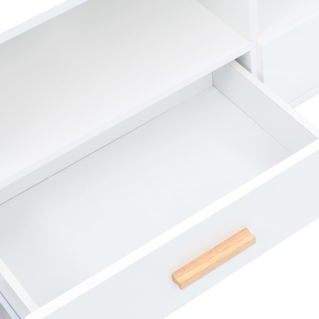 Tv-skab i MDF 160 x 40 x 55 cm hvid