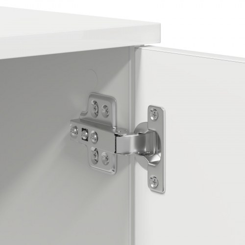 Opbevaringsseng Hvid Konstrueret træ 90 x 190 cm Opbevaring