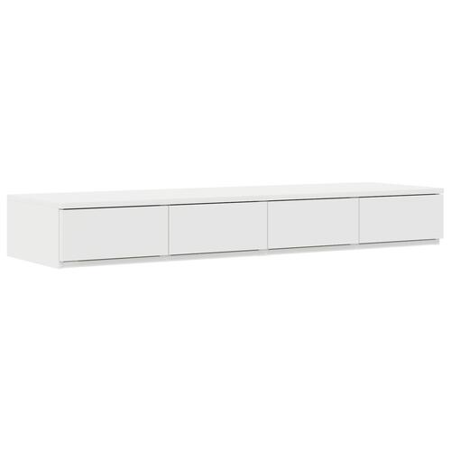 Opbevaringsseng Hvid Konstrueret træ 120 x 190 cm Opbevaringsseng