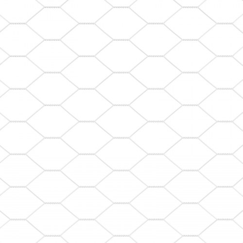 Hegnsposter 10 stk U-Kanal 140 cm Galvaniseret Stål, Hexagon Hegn 1.4x10 m Galvaniseret Stål