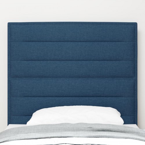 Senggavl Linjer Design Blå 80 cm Stof