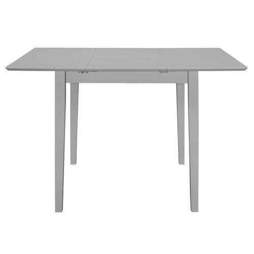 Udvideligt spisebord (80-120)x80x74 cm MDF grå