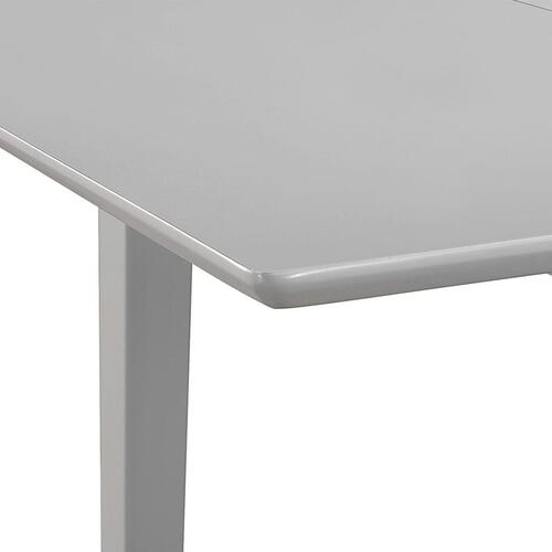 Udvideligt spisebord (80-120)x80x74 cm MDF grå