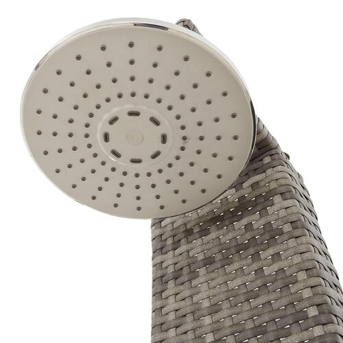 Have Bruser Grå 60x80x214 cm Poly Rattan