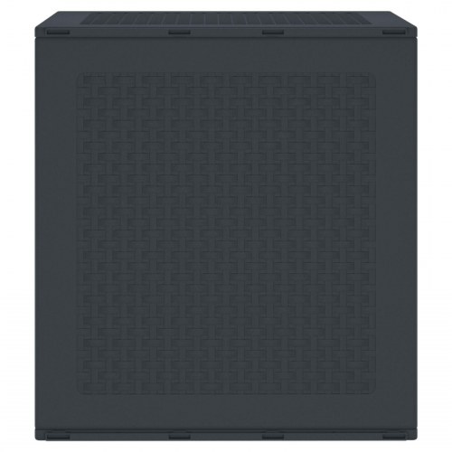 Have Opbevaringskasse Antracit 55x53x57 cm PP