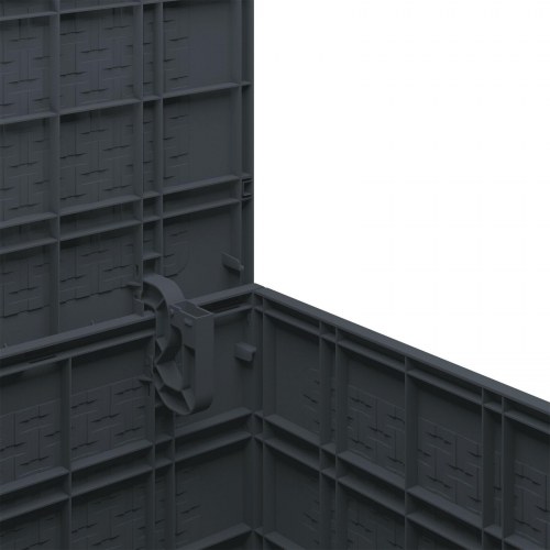 Have Opbevaringskasse Antracit 55x53x57 cm PP