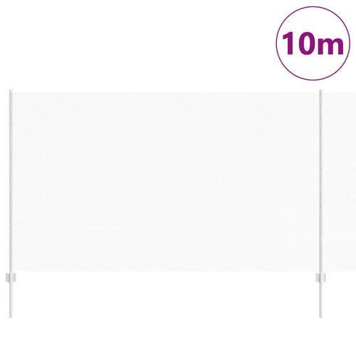 Hegn Spyd 10 stk U-Channel 140 cm Galvaniseret Stål, Sekskantet Hegn 1,4x10 m Galvaniseret Stål