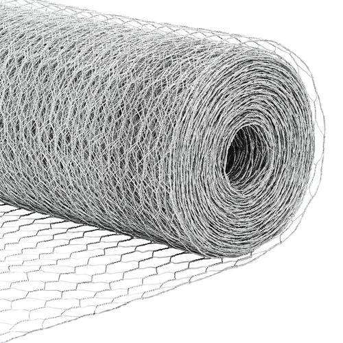 Hegn Spyd 10 stk U-Channel 140 cm Galvaniseret Stål, Sekskantet Hegn 1,4x10 m Galvaniseret Stål