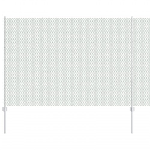 Hegn Posts 22 pcs U-Kanal 160 cm Galvaniseret Stål, Sekskantet Hegn 1,6x25 m Galvaniseret Stål