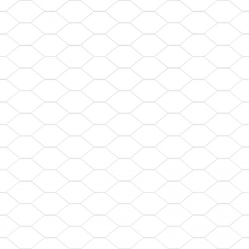 Hexagon hegn 1.6x10 m Galvaniseret Stål