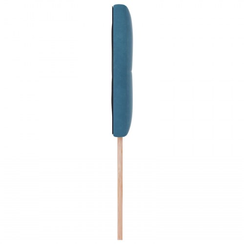 Sengegavl Med Knapper Mørkeblå 90 cm Velour