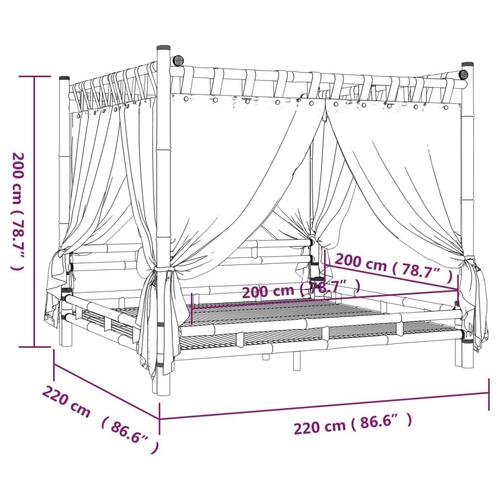 Himmelseng 200x200 cm bambus